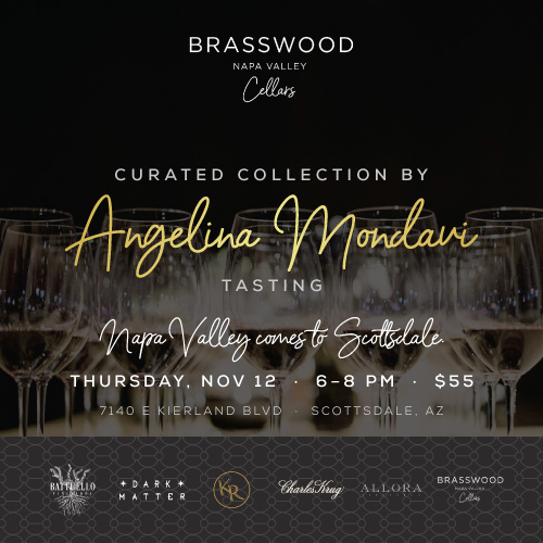 Curated Collection by Angelina Mondavi Tasting, Scottsdale, Nov 12, 2026
